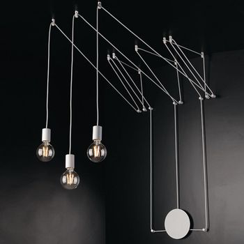 Lámpara de techo habitat (3 luces)
