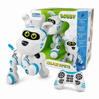 xtrem bots perro robot bobby  robot juguete  juguetes ninos 5 anos o mas  robot teledirigido y programable  eilik robot para ninos de 5 6 7 8 anos  robotica