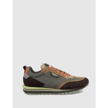 Pepe jeans Zapatillas ZAPATILLA FOSTER CONNECTED MARRÓN para hombre