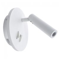 aplique led con lector arila 9w
