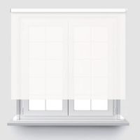 estor enrollable screen basic 5 blanco 250x250cm