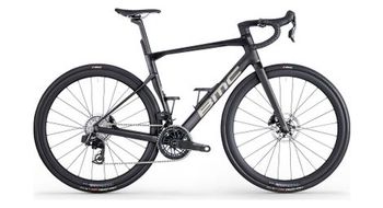 Bicicleta carretera bmc roadmachine 01 three sram force axs 12v 700 mm negro 2026