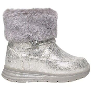 Mayoral Botas 42486 BOTIN METALIZADO Plata para mujer