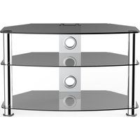 vivanco brisa 800 s tv stand - smoked