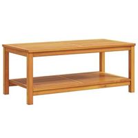 mesa lateral  mesas auxiliar aceite natural 110 x 55 x 45 cm