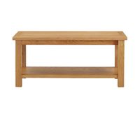 mesa de cafe - mesa de centro de madera maciza de roble 90x45x40cm