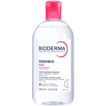 Bioderma Sensibio H2O Micellar Water for Sensitive Skin Prone to Rosacea 500ml