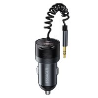 essager es-cc20 transmisor fm bluetooth v53 cargador de coche usb 35w pd  qc30 adaptador de radio inalambrico reprodu