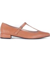 de menina step womens pointed toe strappy sandals carmel