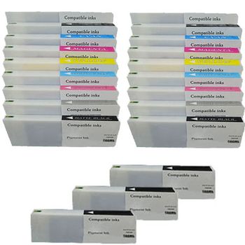 Compatible Multipack Epson SureColor SC-P7000 STD Printer Ink Cartridges (21 Pack) -C13T804100