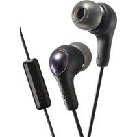 jvc gumy plus headphones - black black
