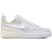 nike zapatillas air force 1 react triple white para mujer