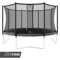 cama elastica berg favorit 380 grey  red comfort