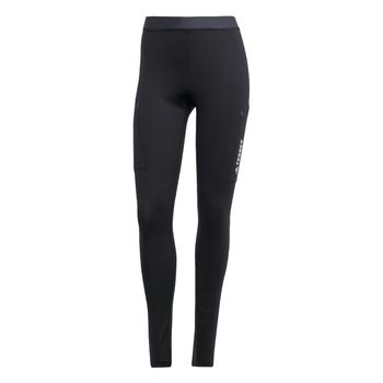 adidas Terrex XPR Brushed Mallas Para Correr Mujeres-Negro