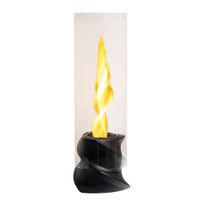 chimenea de bioetanol divina fire negra d145 x h465 cm