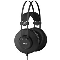 auriculares akg k52 con cable jack 35 mm para estudio y escenario negros