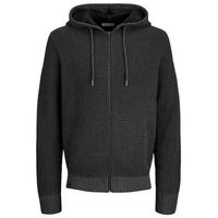 jack  jones jersey 12278966 ethan zip-black para hombre