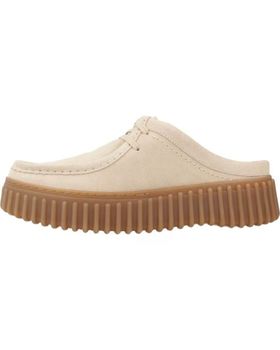 de CLARKS ZAPATOS CASUAL MUJER MODELO TORHILL MULE COLOR BEIS ECRU