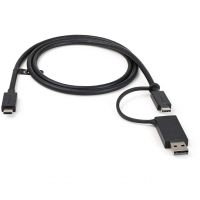 startech cable usb-c con adaptador usb-a machomacho 1m negro