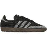 adidas deportivas moda baskets samba og rhinestone noir para mujer