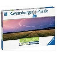 puzle panoramico para adultos - tormenta de verano - edicion nature 500 piezas