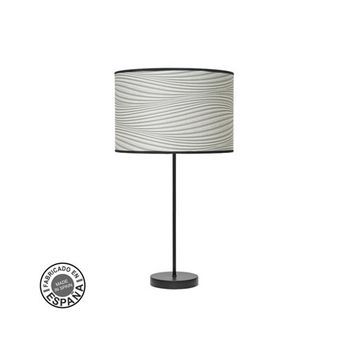 Sobremesa Alto 1xe27 Negro Surco Gris 63x30x30cm Moda