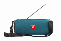 altavoz portatil gembird spk-bt-17-g com rcdio fm 2x5w rms bluetooth verde