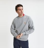 baracuta para hombre brfel0045ut2768 sudadera logo gris l casual algodon