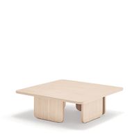 mesa de centro en natural claro