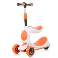 patinete space x 2 en 1 orange de chipolino