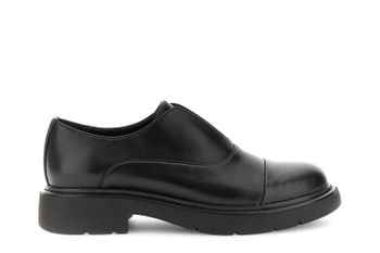 zapatos derby negros efecto napa black 40