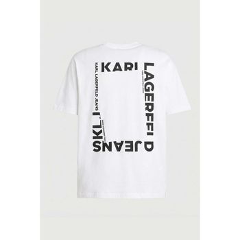 Karl Lagerfeld Camiseta Reg Back Frame Tee para hombre