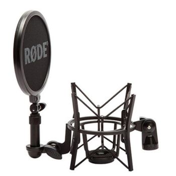 Soporte antichoque RODE SM6 para micrófonos con filtro antipop