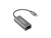 adaptador natec cricket usb-c 31 a ethernet rj45 1gb