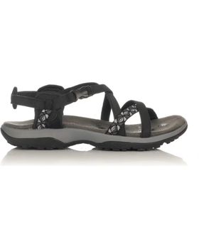de SKECHERS SANDALIAS PLANAS REGGAE SLIM 40955 NEGRO