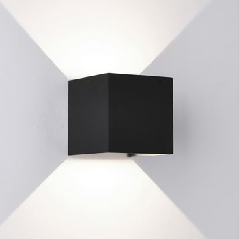 Aplique de exterior led davos 4000k (2x6w)