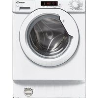 candy cbwm914s-80 integrated 9 kg 1400 spin washing machine
