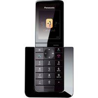 panasonic kx-prs120ew cordless phone with answering machine black