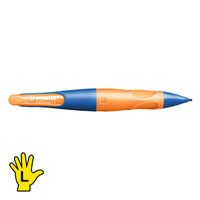 stabilo - portaminas easy ergo de 14 mm azul marinonaranja para zurdos