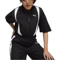 puma yellow chaqueta deporte dare to woven vest para mujer