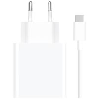 xiaomi 67w charging combo cargador usb-a blanco