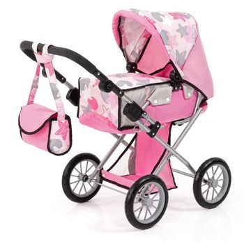 Bayer Cochecito De Muñecas City Star Rosa 13672aa