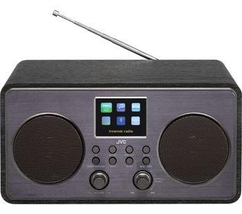 JVC RA-D58B Smart Bluetooth Radio - Black, Black