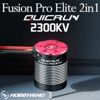 hobbywing quicrun fusion pro elite 2 en 1 2300kv motor sin escobillas combo para 110 rc rock crawler cars traxxas axial scx10 rgt rc4wd