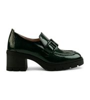 hispanitas para mujer hi243604 mocasines de piel track verde 39 3 a 5cm ninguno casual fiesta clasico