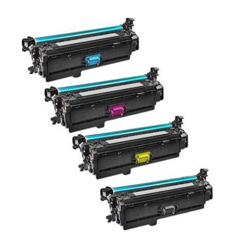 Compatible Multipack Konica Minolta Bizhub C250 Printer Toner Cartridges (4 Pack) -TN210BK