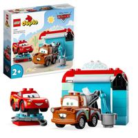 lego duplo - diversion en el autolavado con rayo mcqueen y mate  2 anos - 10996