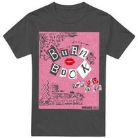 mean girls camiseta burn book para hombre