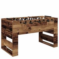 mesa de futbolin madera vieja 1465 x 74 x 85 cm vidaxl