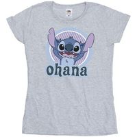 disney camiseta ohana para mujer